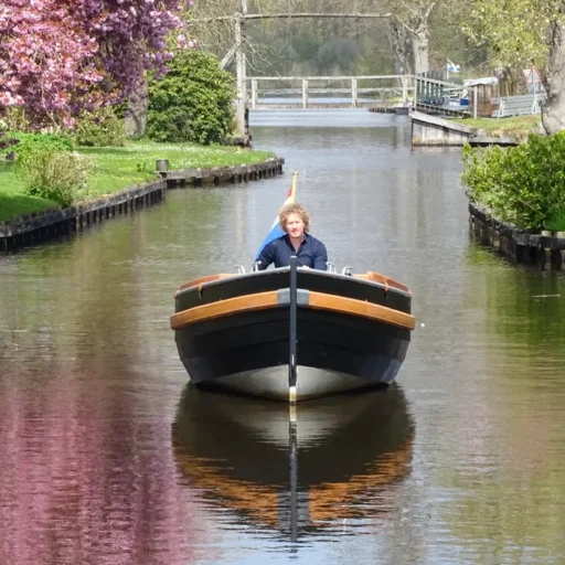 E-motion sloep in actie